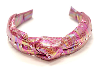 Bari Lynn Metallic Galaxy Twist Knot Headband with Crystals, Bari Lynn, Bari Lynn, Bari Lynn Galaxy Twist Knot Headband with Crystals, Bari Lynn Headband, Bari Lynn Headbands, Bari Lynn Metal