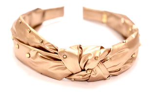 Bari Lynn Metallic Matte Twist Knot Headband with Crystals, Bari Lynn, Bari Lynn, Bari Lynn Black, Bari Lynn Champagne, Bari Lynn Headband, Bari Lynn Headbands, Bari Lynn Metallic Matte Twist
