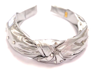 Bari Lynn Metallic Matte Twist Knot Headband with Crystals, Bari Lynn, Bari Lynn, Bari Lynn Black, Bari Lynn Champagne, Bari Lynn Headband, Bari Lynn Headbands, Bari Lynn Metallic Matte Twist
