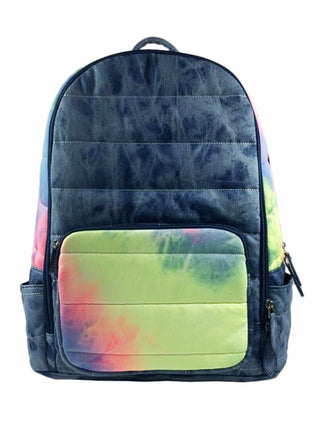 Bari Lynn Neon Tie Denim Dye Backpack, Bari Lynn, Back Pack, Back to School, Backpack, Backpacks, Bari Lynn, Bari Lynn Back Pack, Bari Lynn Backpack, Bari Lynn Backpacks, Bari Lynn Denim Back