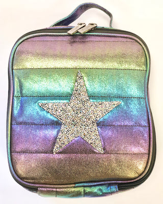 Bari Lynn Puffy Galaxy with Star Crystal Design Lunch Box, Bari Lynn, Back to School, Bari Lynn, Bari Lynn Bag, Bari Lynn Galaxy, Bari Lynn Lunch Box, Bari Lynn Puffy Galaxy with Star Crystal