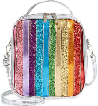 Bari Lynn Rainbow Glitter Lunch Box, Bari Lynn, Back to School, Bari Lynn, Bari Lynn Bag, Bari Lynn Lunch Box, Bari Lynn Rainbow, Lunch Box, lunchbox, Rainbow Lunch Box, Lunchbox - Basically 