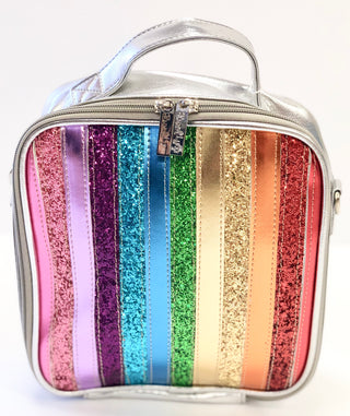 Bari Lynn Rainbow Glitter Lunch Box, Bari Lynn, Back to School, Bari Lynn, Bari Lynn Bag, Bari Lynn Lunch Box, Bari Lynn Rainbow, Lunch Box, lunchbox, Rainbow Lunch Box, Lunchbox - Basically 