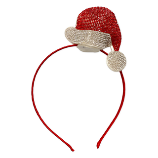 Bari Lynn Swarovski Crystal 3D Santa Hat Headband, Bari Lynn, All Things Holiday, Bari Lynn, Bari Lynn Christmas, Bari Lynn Christmas Headband, Bari Lynn Headband, Bari Lynn Headbands, Bari L