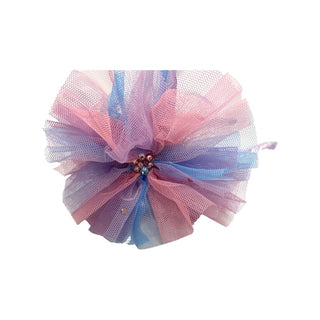 Bari Lynn Swarovski Crystal Tulle Flower Headband - Cotton Candy, Bari Lynn, Bari Lynn, Bari Lynn Headband, Bari Lynn Headbands, Bari Lynn Swarovski Crystal Tulle Flower Headband, cf-type-hea