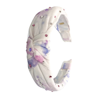 Bari Lynn Tie Dye Splatter Twist Knot Headband w/Crystals, Bari Lynn, Bari Lynn, Bari Lynn Headband, Bari Lynn Headbands, Bari Lynn Tie Dye, Bari Lynn Tie Dye Splatter Twist Knot Headband, Ba