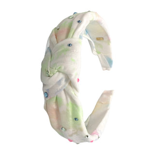 Bari Lynn Tie Dye Splatter Twist Knot Headband w/Crystals, Bari Lynn, Bari Lynn, Bari Lynn Headband, Bari Lynn Headbands, Bari Lynn Tie Dye, Bari Lynn Tie Dye Splatter Twist Knot Headband, Ba