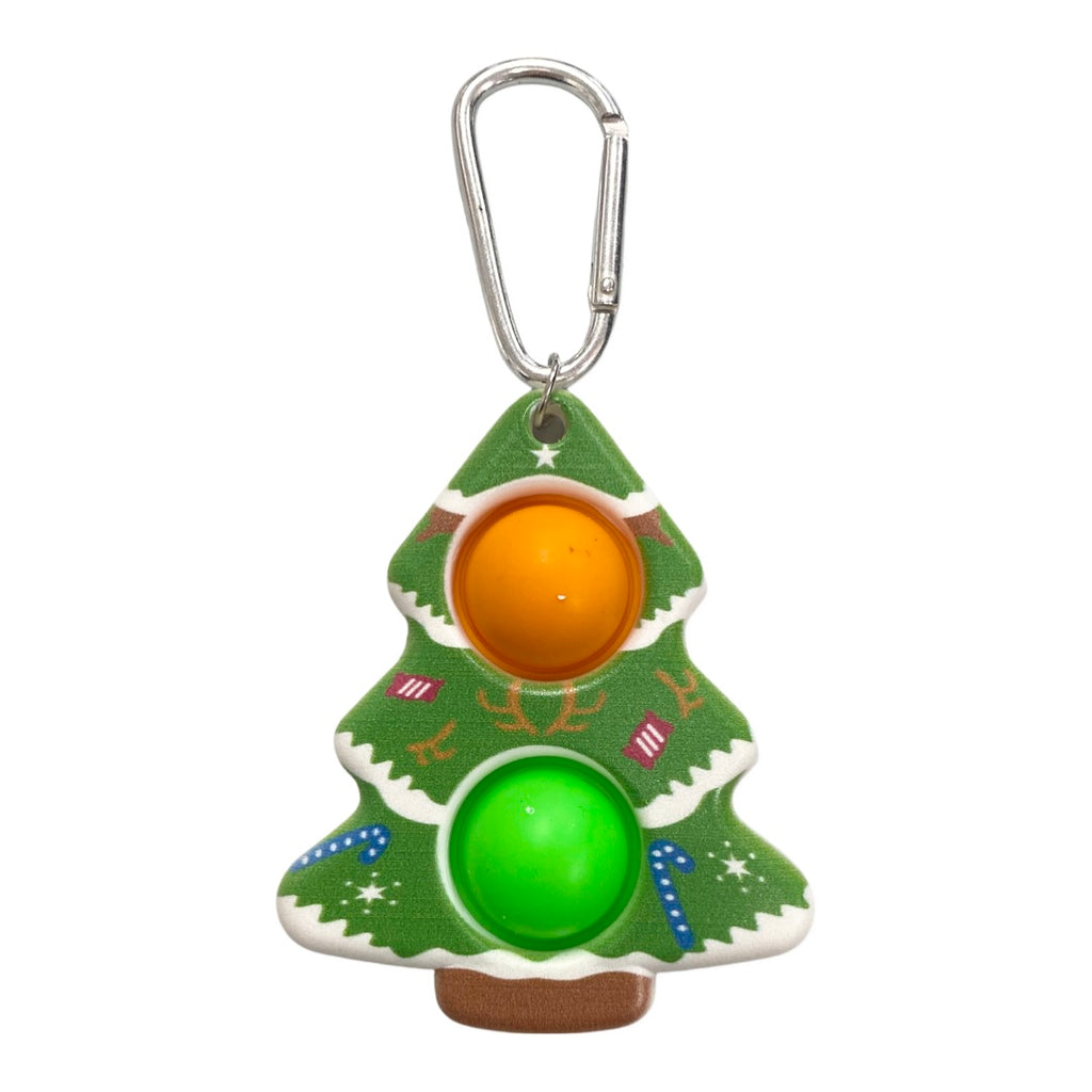 Pop It Fidget Toy Keychain - Christmas Tree, Bari Lynn, Pop It Fidget ...