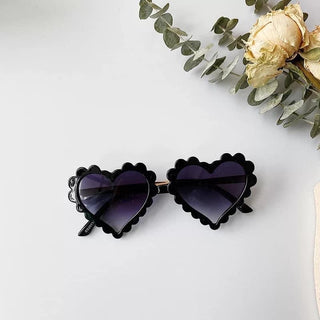 Heart Frame Sunnies (6 Colors), Basically Bows & Bowties, EB Girls, heart, Heart sunglasses, hearts, kids sunglasses, sunglasses, sunglasses for kids, Valentine's, Valentine's Day, Sunglasses