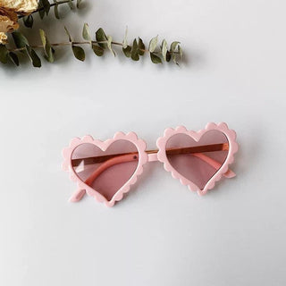 Heart Frame Sunnies (6 Colors), Basically Bows & Bowties, EB Girls, heart, Heart sunglasses, hearts, kids sunglasses, sunglasses, sunglasses for kids, Valentine's, Valentine's Day, Sunglasses