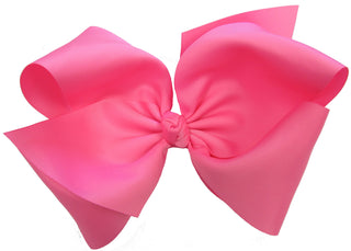 Peony Jum-Bow Hair Bow on French Barrette, Basically Bows & Bowties, cf-size-black, cf-size-navy, cf-size-pink, cf-size-red, cf-size-regal-purple, cf-type-hair-bow, cf-vendor-basically-bows-&