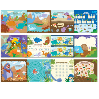 Dry Erase Activities to Go - Dinosaur World, The Piggy Store, Activity Book, Coloring Book, Dry Erase Activities to Go, Dry Erase Activities to Go - Dinosaur World, Dry Erase Activity Book, D