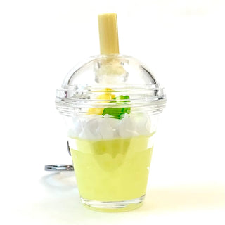 bcmini Fruit Top Boba 3D Charm Keyring, BCMINI, bcmini, Boba Tea, cf-type-keychain, cf-vendor-bcmini, Fruit Boba, Keychain, Stocking Stuffer, Stocking Stuffers, Keychain - Basically Bows & Bo