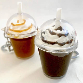 bcmini Ice Coffee Charm Keyring, BCMINI, bcmini, Bear, cf-type-keychain, cf-vendor-bcmini, Keychain, Stocking Stuffer, Stocking Stuffers, Unicorn, Unicorn Keychain, Unicorns, Keychain - Basic