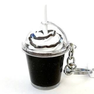 bcmini Ice Coffee Charm Keyring, BCMINI, bcmini, Bear, cf-type-keychain, cf-vendor-bcmini, Keychain, Stocking Stuffer, Stocking Stuffers, Unicorn, Unicorn Keychain, Unicorns, Keychain - Basic