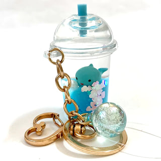 bcmini Pastel Animal Dome Boba Charm Keyring, BCMINI, bcmini, cf-type-keychain, cf-vendor-bcmini, Keychain, Pastel Animal Dome, Stocking Stuffer, Stocking Stuffers, Keychain - Basically Bows 