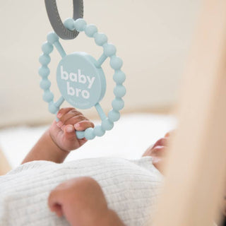 Bella Tunno Baby Bro Happy Teether, Bella Tunno, Baby Bro, Baby Shower Gift, Bella Tunno, Bella Tunno Happy Teether, Bella Tunno Teether, Little Brother, Little Brother Tee, Sibling, Silicone