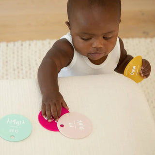 Bella Tunno Party Animals Teething Flashcard Set, Bella Tunno, Baby Shower Gift, Bella Tunno, Bella Tunno Flash Cards, Bella Tunno Teether, Bella Tunno Teething Flashcards, cf-type-teether, c