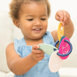 Bella Tunno Party Animals Teething Flashcard Set, Bella Tunno, Baby Shower Gift, Bella Tunno, Bella Tunno Flash Cards, Bella Tunno Teether, Bella Tunno Teething Flashcards, cf-type-teether, c