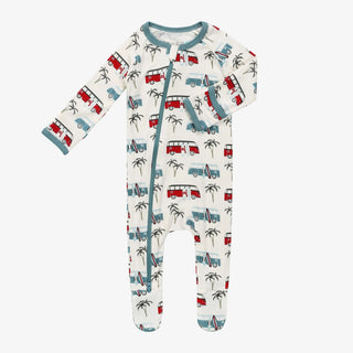 Bestaroo Boards & Buses Footie, Bestaroo, Baby Shower, Baby Shower Gift, Besatroo Footie, Bestaroo, Bestaroo Boards & Buses Footie, Boy Baby Shower Gift, CM22, Gift for Baby Shower, Surf Boar