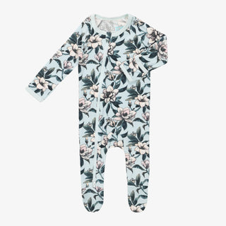 Bestaroo Buzzing Florals Footie, Bestaroo, Bee, Besta  roo, Bestaroo, Bestaroo Buzzing Florals Footie, Bestaroo Footie, Bestaroo Pajamas, cf-size-6-9-months, cf-type-footie, cf-vendor-bestaro