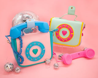 Ring Ring Phone Convertible Handbag - Cotton Candy Mint Green, Bewaltz, Bewaltz, Bewaltz Ring Ring Phone Convertible Handbag, Bewaltz Ring Ring Phone Convertible Handbag - Cotton Candy Mint G
