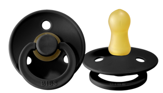 BIBS Pacifier 2 Pack - Black, BIBS, BIBS, BIBS Black Pacifier 2 Pack, BIBS BPA-Free Natural Rubber Baby Pacifier, Bibs Classic Pacifier, BIBS Pacifier, BIBS Pacifier 2 Pack - Black, BIBS Paci