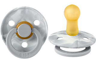 BIBS Pacifier 2 Pack - Cloud / Ivory Tie Dye, BIBS, BIBS, BIBS BPA-Free Natural Rubber Baby Pacifier, Bibs Classic Pacifier, BIBS Cloud / Ivory Tie Dye, BIBS Pacifier, BIBS Pacifiers, BIBS Sa