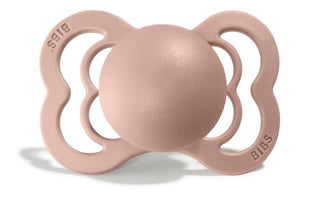 BIBS Supreme Silicone Pacifier - Blush, BIBS, BIBS, BIBS Blush, BIBS BPA-Free Natural Rubber Baby Pacifier, BIBS Pacifier, BIBS Pacifiers, Bibs Stage 1, Bibs Stage 2, Bibs Supreme, BIBS Supre