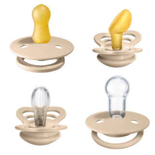 BIBS Try-It Collection - Vanilla, BIBS, Bibs, BIBS BPA-Free Natural Rubber Baby Pacifier, BIBS Pacifier, BIBS Pacifiers, Bibs Supreme, BIBS Supreme Pacifier, BIBS Supreme Silicone Pacifier, B