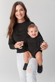 Le La Lo Boy Mama Chenille Sweatshirt - Black, LE LA LO, Boy Mama, Boy Mom Chenille Sweatshirt, cf-size-2xl, cf-size-large, cf-size-medium, cf-size-small, cf-size-xlarge, cf-type-shirts-&-top