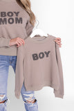 Le La Lo Boy Mom Chenille Sweatshirt, LE LA LO, Boy Mama, Boy Mom Chenille Sweatshirt, cf-size-medium, cf-size-xlarge, cf-type-shirts-&-tops, cf-vendor-le-la-lo, LE LA LO, Matching Mommy and 