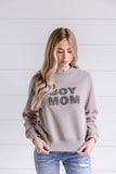 Le La Lo Boy Mom Chenille Sweatshirt, LE LA LO, Boy Mama, Boy Mom Chenille Sweatshirt, cf-size-medium, cf-size-xlarge, cf-type-shirts-&-tops, cf-vendor-le-la-lo, LE LA LO, Matching Mommy and 