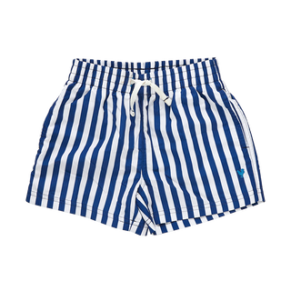Blue Rooster Boys Swim Trunks - Navy Stripe, Pink Chicken, Boys Swim Trunk, cf-size-3y, cf-type-swimsuit, cf-vendor-pink-chicken, Navy Stripe, Pink Chicken, Pink Chicken Resort 2022, Pink Chi