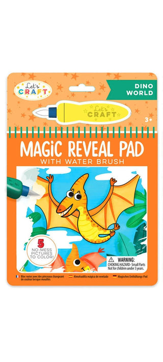 Let's Craft Magic Reveal Pad - Space, Dinos, Vehicles, Bright Stripes, Bright Stripes Let's Craft Magic Reveal Pad, Let's Craft Magic Reveal Pad, Stocking Stuffer, Stocking Stuffers, Activity