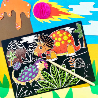Let's Craft Scratch-Tastic Pictures Book, Bright Stripes, Activity Book, Arts and Crafts, Book, Books, cf-type-activity-toys, cf-vendor-bright-stripes, Let's Craft Scratch-Tastic Pictures Boo