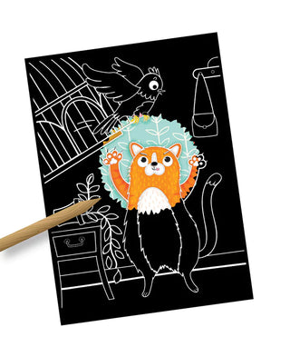 Let's Craft Scratch-Tastic Pictures Book, Bright Stripes, Activity Book, Arts and Crafts, Book, Books, cf-type-activity-toys, cf-vendor-bright-stripes, Let's Craft Scratch-Tastic Pictures Boo