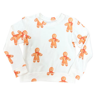 Brokedown Clothing Kid's Gingerbread Cookie Sweatshirt, Brokedown Clothing, All Things Holiday, Brokedown Clothing, Brokedown Clothing Christmas Sweatshirt, Brokedown Clothing Gingerbread Swe