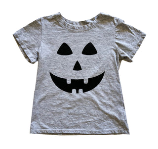Brokedown Clothing Kid's Jack O Lantern Tee - Grey, Brokedown Clothing, Boo Basket, Brokedown, Brokedown Clothing, Brokedown Clothing Halloween, Brokedown Clothing Jack O Lantern Tee, Brokedo