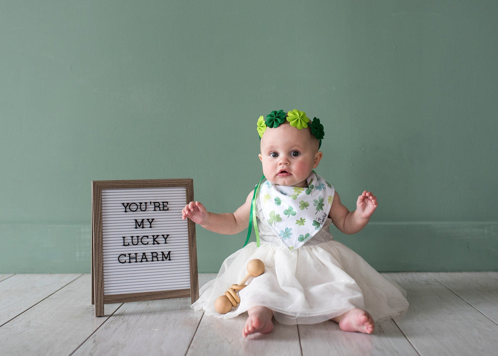 Copper Pearl Holiday Bandana Bib Set Basically Bows & Bowties