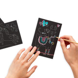 Ooly Mini Scratch & Scribble Art Kit - Funtastic Friends, Ooly, Art Supplies, Arts & Crafts, EB Boys, Funtastic Friends, Ooly, Ooly Mini Scratch & Scribble Art Kit, Stocking Stuffer, Stocking