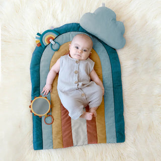 Itzy Ritzy Tummy Time™ Rainbow Play Mat, Itzy Ritzy, Baby Toy, Bespoke Collection, Bitzy Bespoke™ Collection, cf-type-toy, cf-vendor-itzy-ritzy, Itzy Ritzy, Itzy Ritzy Tummy Time™ Rainb