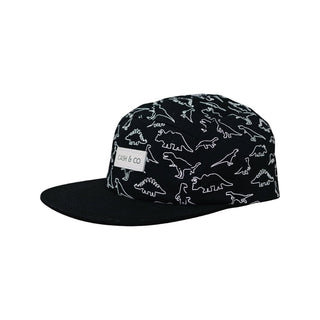 Cash & Co Black Dino Hat, Cash & Co, Boy Hat, Boys Hat, Cash & Co Dino Hat, Cash & Co Hat, Cash & co., Cash & Company Dino, Cash & Company Dino Hat, Cash and Company, cf-size-small-6m-2t, cf-