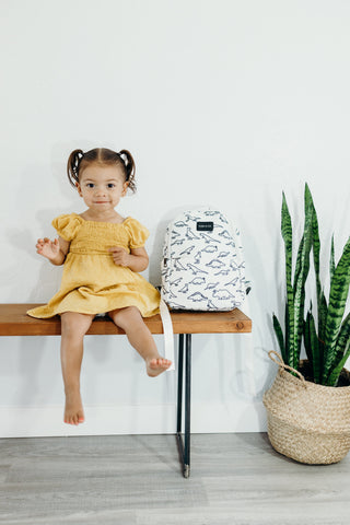 Cash & Co Dino Backpack - White, Cash & Co, Accessory, Backpack, Backpack Toddler, Backpacks, Bag, Bags, Cash & Co Dino Backpack, Cash & Co Dinosaur Backpack, Child Backpack, Dino, Dino Backp