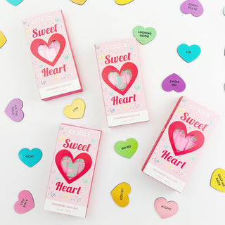 Feeling Smitten Sweet Heart Strawberry Rainbow Bath Bar, Feeling Smitten, Bath, Bath  Body, Bath and Body, Bath Bomb, Bath Bombs, Beauty, Birthday Bath Bar, Birthday Rainbow Bath Bar, EB Girl