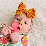 Itzy Ritzy Teensy Teether Soothing Silicone Teether - Pink Diamond, Itzy Ritzy, cf-type-teether, cf-vendor-itzy-ritzy, Itzy Ritzy, Itzy Ritzy Bow, Itzy ritzy Diamond, Itzy Ritzy Teensy Teethe