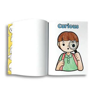 Ooly Toddler Coloring Book - Feelings, Ooly, Coloring Book, EB Boy, EB Boys, EB Girls, Feelings, Ooly, Ooly Toddler Coloring Book, Stocking Stuffer, Stocking Stuffers, Coloring Book - Basical