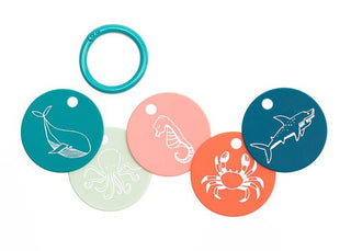 Bella Tunno Under The Sea Teething Flashcard Set, Bella Tunno, Baby Shower Gift, Bella Tunno, Bella Tunno Flash Cards, Bella Tunno Teether, Bella Tunno Teething Flashcards, cf-type-teether, c