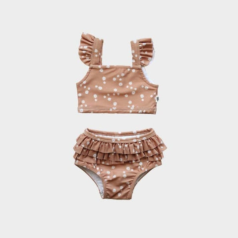 Babysprouts Girl's Two-Piece Swim Suit in Butterscotch Daisy, Babysprouts, Babysprouts, Babysprouts Swimwear, Butterscotch Daisy, cf-size-12-18-months, cf-size-2, cf-size-4, cf-size-5, cf-typ