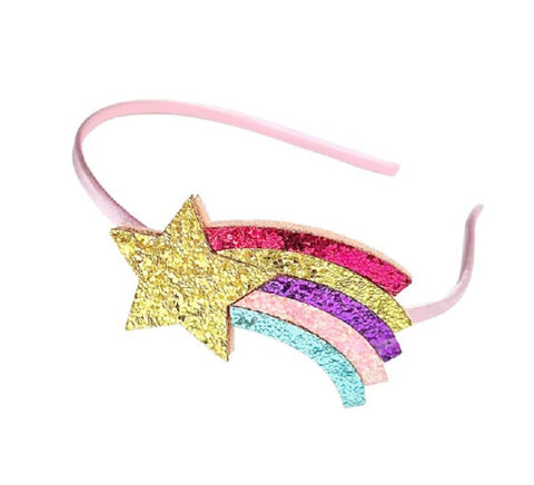 Lolo Glitter Star Headband, Lolo Headbands and Accessories, cf-type-headband, cf-vendor-lolo-headbands-and-accessories, Headband, Lolo, Lolo Accessories, Lolo Headband, Lolo Headbands, Rainbo